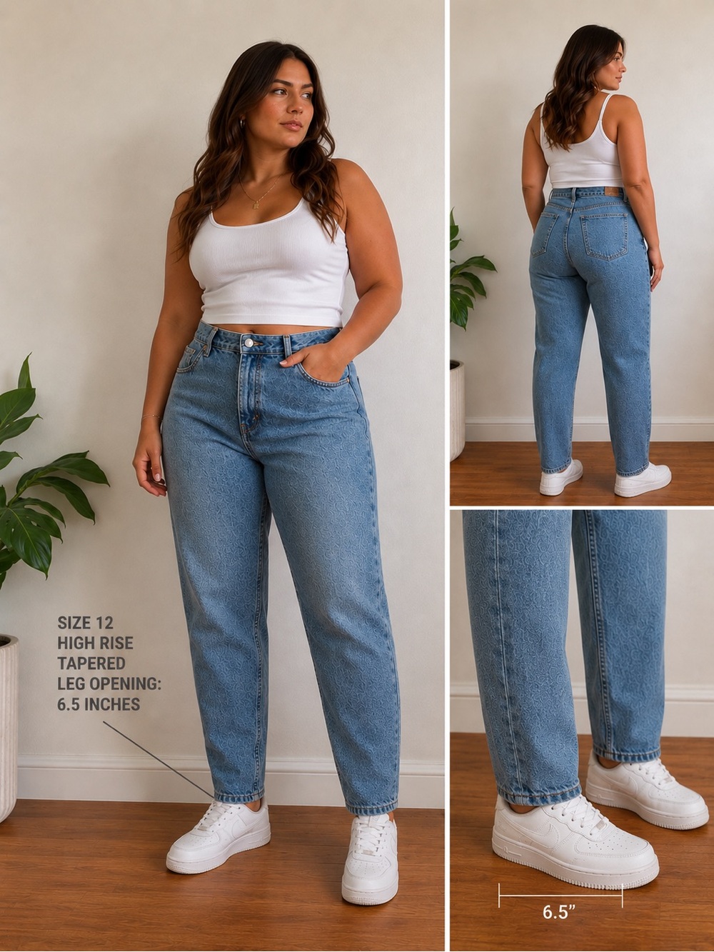 Levi’s 550 Relaxed Fit Tapered Leg Mom Jeans Women’s 12 Long High Rise Vintage